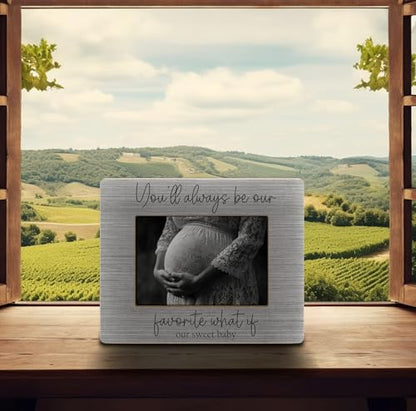 Memorial Picture Frame Baby,Miscarriage Gifts Picture Frame, Loss Of Baby Sympathy Gifts 4x6 Photo Frames,Miscarriage Loss Photo Frames,Pregnancy Loss Gift,Memorial Gift,Miscarriage Sympathy