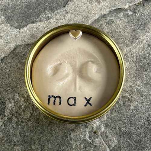 Unbreakable Bond® Pet Paw Print Memory Kit, Self-Curing Molding Putty with Gold Display Tin, No-Bake Pet Memorial Impression Set (Small) - size: Small