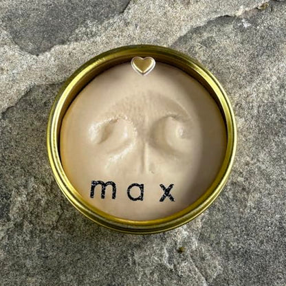 Unbreakable Bond® Pet Paw Print Memory Kit, Self-Curing Molding Putty with Gold Display Tin, No-Bake Pet Memorial Impression Set (Small) - size: Small