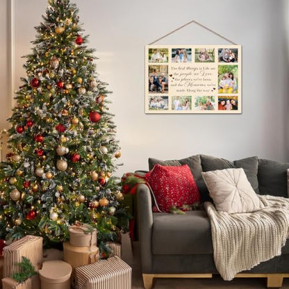 Family Photo Board, Inspirational Collage Hanging Picture Board - color: Family-3