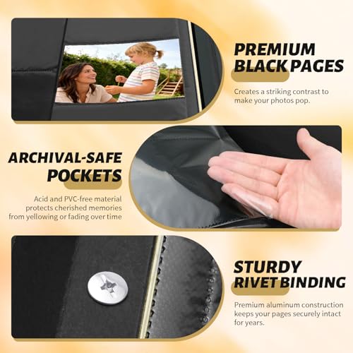 Photo Album 4x6 600 Pockets Photos, Large Capacity Leather Cover Photo Book | Slip-In Horizontal & Vertical Pockets Acid-Free Waterproof Picture Albums Great for Family Baby Wedding Holiday & Anniversary - color: Ivory