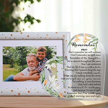 Yookeer Sympathy Gift Acrylic Heart Shape Memorial Bereavement Gifts for Loss of Loved One Red Cardinal Remembrance Condolence Funeral Grief Keepsake for Mom Dad Grandma Friend(Delicate Style) - style: Delicate Style