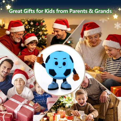 Soccer Gifts for Boys Girls, Soccer Night Light，Soft Silicone with Touch Control, 7 RGB Colors, Auto-Off, Dimmable, Rechargeable 1200mAh, Teen Kids Sports Fan Birthday Gifts (Classic) - style: Soccer (Classic)