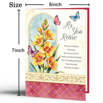 fancu Happy Retirement Card for Women Men - color: ZC-023