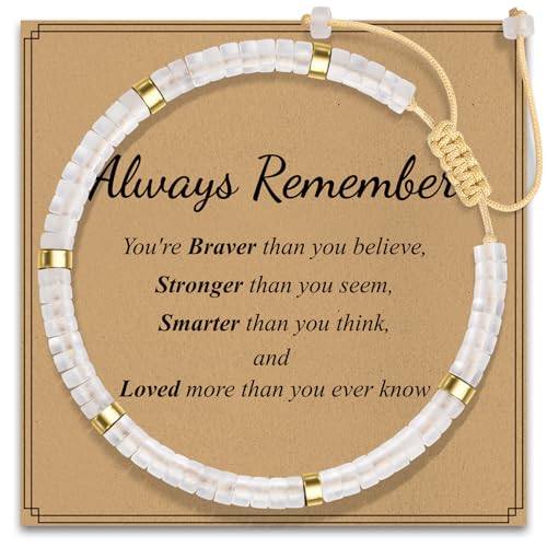 AGOT Daughter in Law Bracelets Gifts: Dear Daughter in Law Birthday Gifts from Mother in Law - color: Crystal-Always Remember