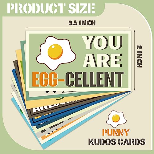 Yeaqee Employee Appreciation Cards Kudos Notes Motivational Cards, Funny - style: Funny