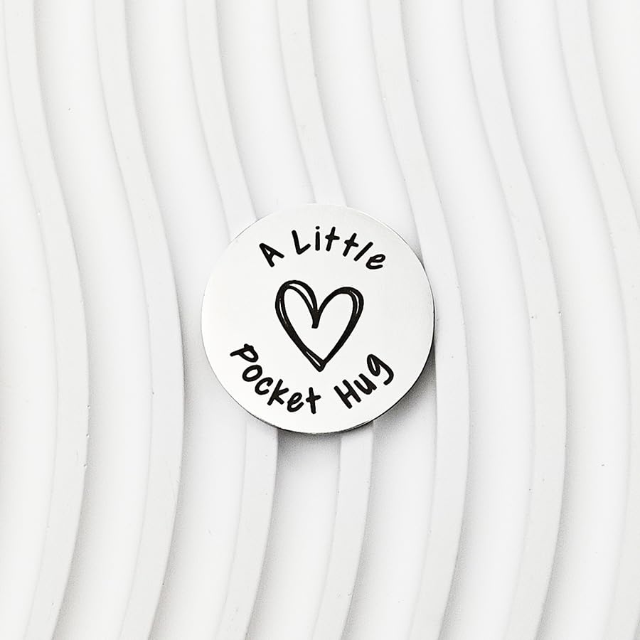 RFTWXHPN Long Distance Relationship Friendship Gifts for Women Men Pocket Hug Tokens Christmas Gift for Boyfriend Girlfriend - color: Little Reminders You Are Enough