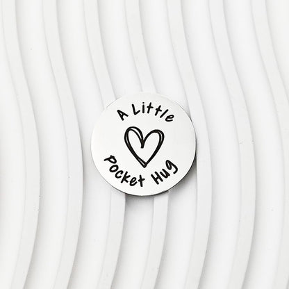 RFTWXHPN Long Distance Relationship Friendship Gifts for Women Men Pocket Hug Tokens Christmas Gift for Boyfriend Girlfriend - color: Little Reminders You Are Enough