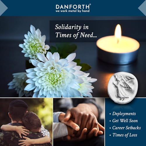 DANFORTH Pocket Angel Token Bag of 10, Lead-Free Pewter Coins, Made in USA | Guardian Angel Pocket Charms, Keepsake Coins for Encouragement, Remembrance & Spiritual Gifts - color: Angel Coins Bag Of 10
