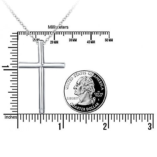 S925 Sterling Silver Urn Ashes Keepsake Cremation Memorial Necklace Jewelry - style: Cross Urn.