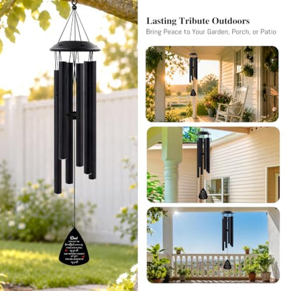 Sympathy Gifts for Loss of Dad 32" Memorial Wind Chimes for Loss of Father - size: 32"Dad Memorial