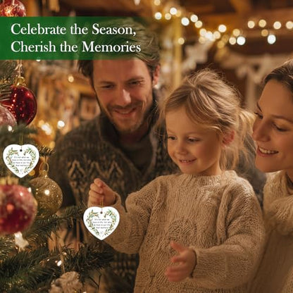 Friendship Christmas Ornaments for Women Men, Thinking of You Gifts for Friends, BFF, Bestie - color: Little Green