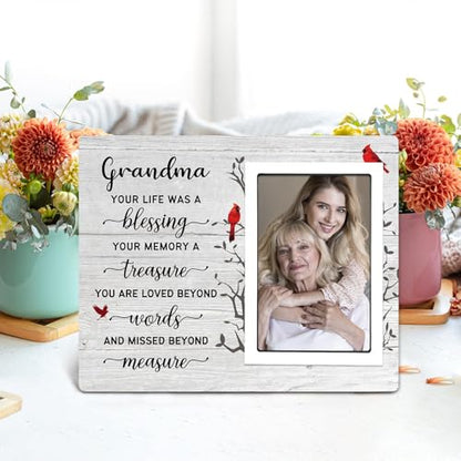 SteadStyle Grandma Memorial Gifts, Memorial Picture Frames 8x10 In - style: Grandma