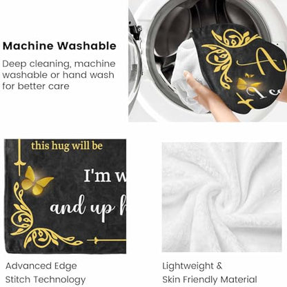 Custom Memorial Blanket with Photo - Sympathy Gift for Loss of Loved One - color: Style 23