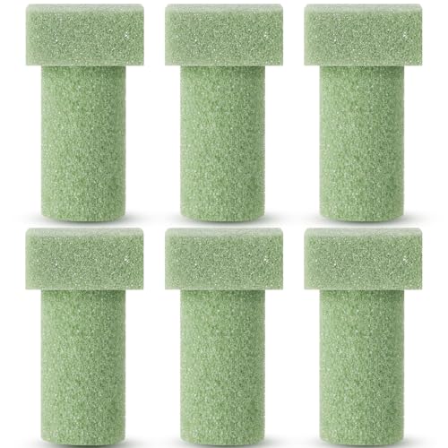 Chunful 6 Pieces Floral Foam Vase Insert 3. 25 x 6 Inch Cemetery Vase Inserts Recycled Floral Foam Cemetery vases for Grave Artificial Flowers Home Florist Headstone Decoration Flower Arrangements - style: Classic