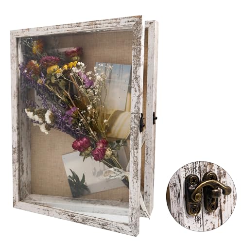 Wedding Shadow Box Frame for Couples 11x14,White - color: White, size: 11*14