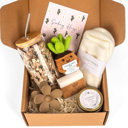 Self Care Get Well Care Package for Women - Birthday Gifts for Women Feel Better Soon Basket, Sympathy and Thinking of You Gifts After Surgery Recovery - color: Care Package