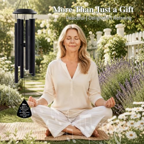 Sympathy Gifts for Loss of Mom, 32" Memorial Wind Chimes for Loss of Mother - size: 32"Mom Memorial