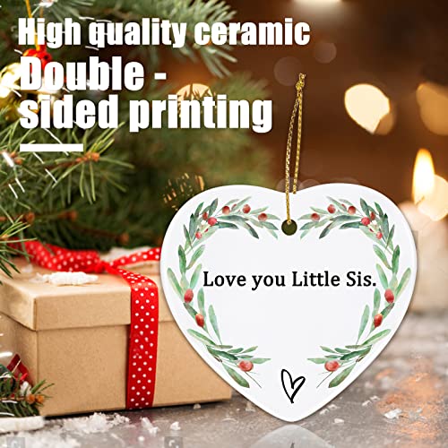 Jocidea Sister Keepsake Ornament - Thinking of You Gift for Sister's Birthday or Xmas - color: Style L