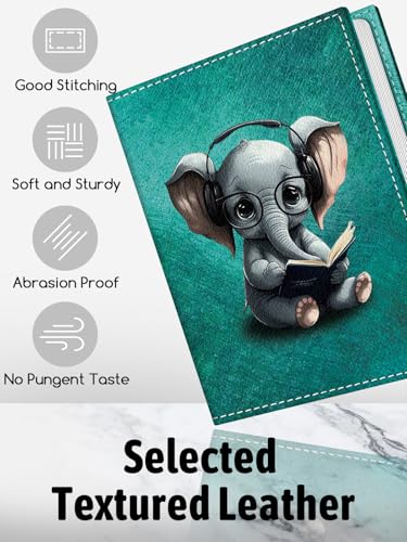 Photo Album 4x6, 56 Pockets Small Picture Book Cute Elephant - color: Elephant