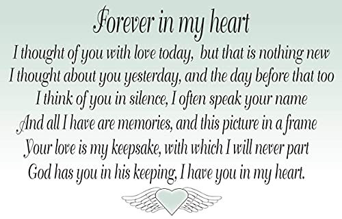 Memorial Photo Christmas Ornament – I Thought of You with Love Today Bereavement Ornament – in Loving Memory Picture Keepsake for Loss of Loved One – Gift with Storage Bag – Custom Photo Option – 3" - size: 1 Non-Customized