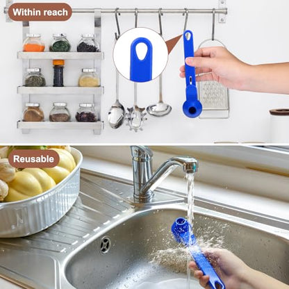 Palksky Coffee Scoop & Funnel for Reusable K Cup Refillable Coffee Pods,2 Tablespoon Coffee Measuring coffee Scooper,1PCS(Blue) - color: Blue