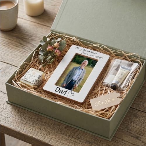 Memorial Gifts Dad Picture Frame 4x6 for Desk Table Room - color: color-1