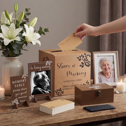 Gilprop 113 Pcs Celebration of Life Share a Memory Cards Set, Tree of Life - style: Tree of Life