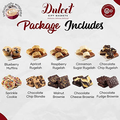 Thank You Gift Basket For Women Food Gift Baskets, Mom, Dad, Friend, Co-worker and Office Gifting Gourmet Food Gifts By Dulcet Gift Baskets - style: Thank You