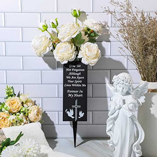 Geosar Cemetery Vases for Grave, Forever in My Heart - style: Forever In My Heart