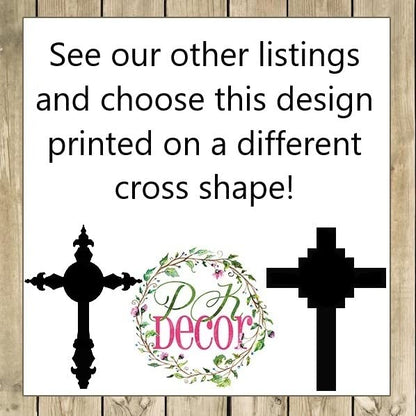 PK Décor Faux Wood Cross - Grave Picture For Cemetery Waterproof - Sympathy Engraved Gift - Cross Memorial Stake - Funeral Yard Sign Custom - Last Minute (Cross Antique Pine) - style: Cross Antique Pine