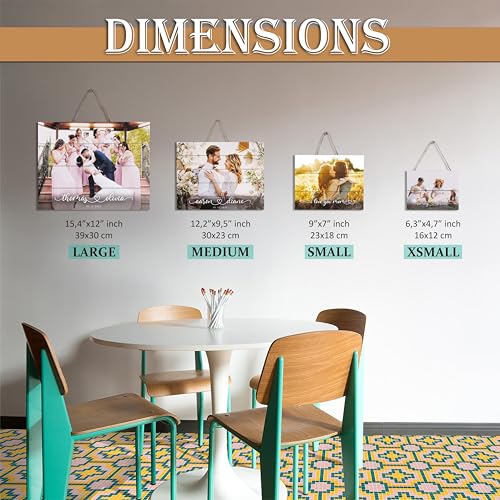 Personalized Wooden Photo Print from Your Picture - color: Modern Photo