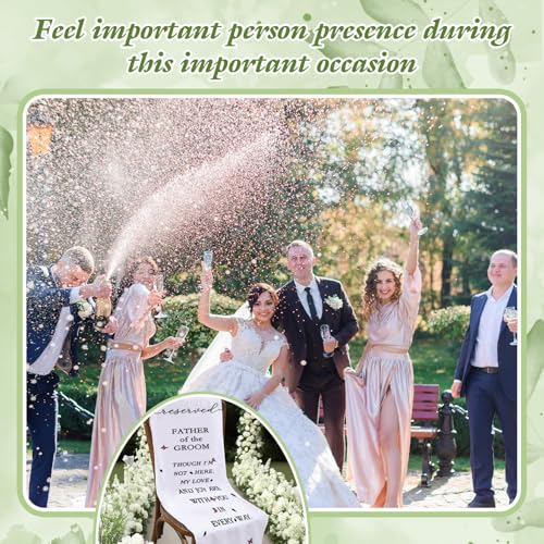 Reserved Signs for Wedding, Memorial Wedding Chair Sign, In Loving Memories Wedding Sign, Pick a Seat Not a Side Save a Seat for Someone in Heaven Linen Reserved Decorations, Father of the Groom - style: Father of Groom