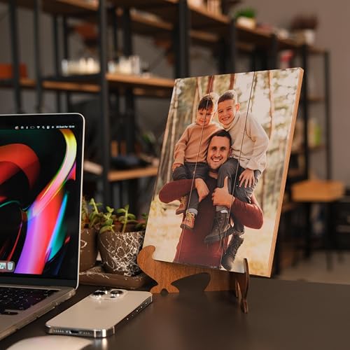 Personalized Wooden Photo Print from Your Picture - color: Modern Photo