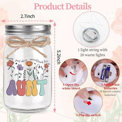 Aunt Gifts for Aunt Mothers Day Birthday Christmas Day Gifts for Auntie - style: Aunt Gifts