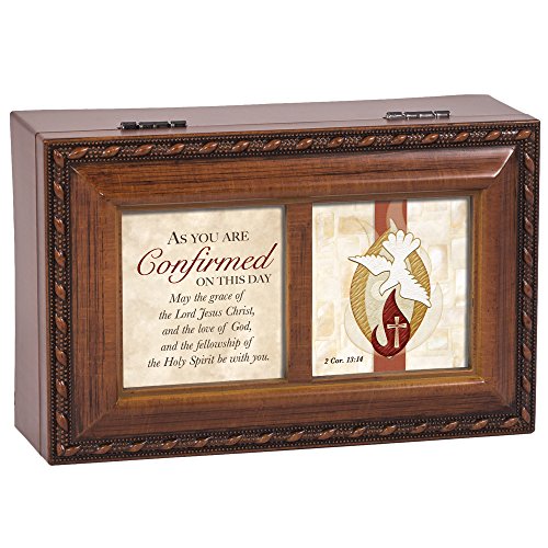 Cottage Garden Confirmed On This Day Woodgrain Petite Keepsake Music Box Plays Ave Maria
