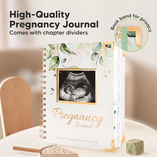 Pregnancy Journal for First Time Moms Gifts - 90 Pages Hardcover (Alpine) - color: Alpine