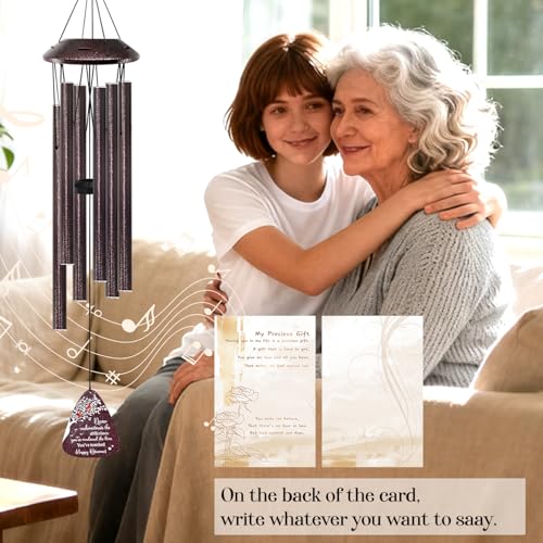 Retirement Gifts for Women/Men - 32" Wind Chimes Happy Retirement Gift for Coworker Colleague Boss Teacher Nurse - Farewell Appreciation Gifts Never Underestimate the Difference You've Made - color: Retirement