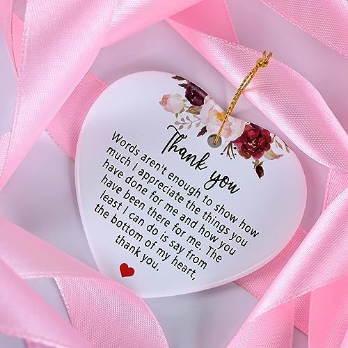 Jocidea Thank You Gift - Appreciation Keepsake - Ceramic Ornaments - color: Thank You for Everything You Have Done for Me