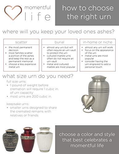 Eternal Wood Cremation Urn (Custom Engraved Cherry Stain)