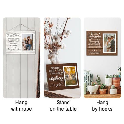 Pet Memorial Picture Frame 8x10, Pet Memorial Pet Photo Frame | Loving Remembrance Pet Memorial Gift for Loss of Dog Cat, Sympathy Pet Bereavement Photo Frame