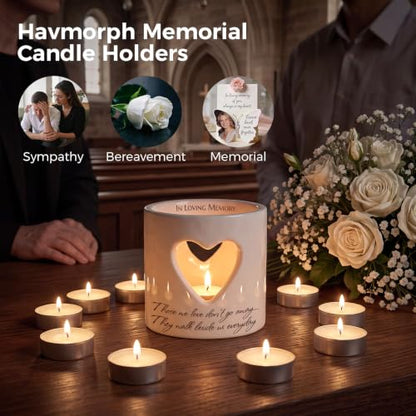 Sympathy Memorial Gifts for Loss of Loved One Bereavement Candle Holder - color: Yhlp14a