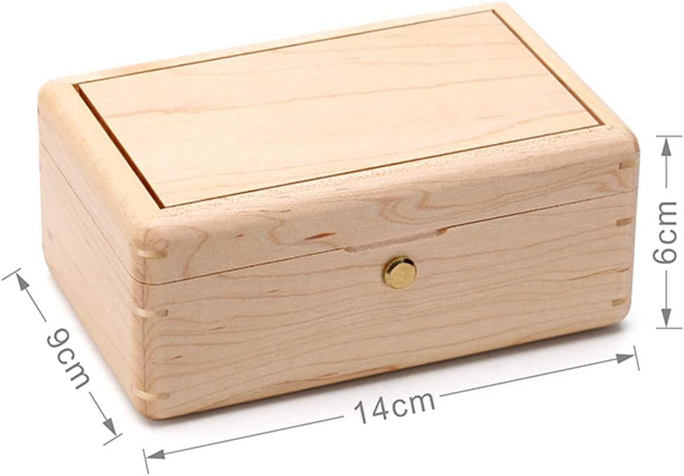 Sinzyo Custom Photo You are My Sunshine Wood Jewelry Music Box Vintage Wind Up Musical Box For Christmas Gift Birthday,Valentine's Day(Walnut Wooden)