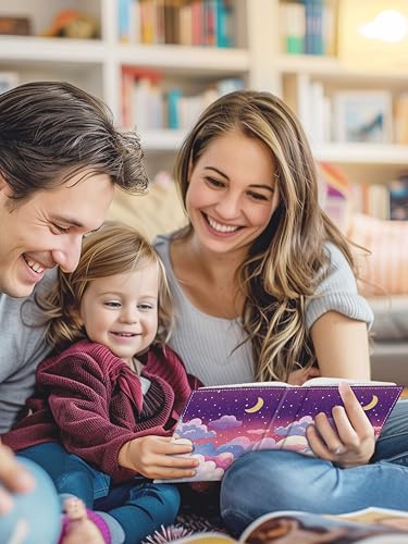 Photo Album 4x6, Small Picture Book Moon Cloud Star Sky Night - color: Moon Cloud Star