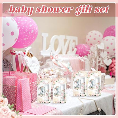 30 Pack Little Peanut Party Baby Shower Games Prizes Bulk Lip Balms Pink Elephant Party Gifts for Winners Boys Girls Gender Reveal Favors Decorations Baby Shower Souvenirs Gift Bags Stuffers - style: Elephant