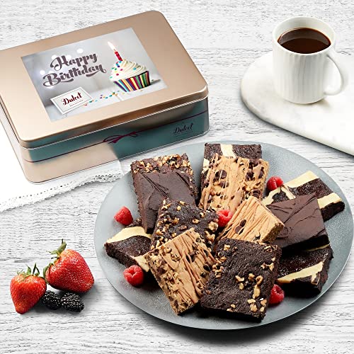 Birthday Gift Basket Gourmet Birthday Gift Baskets, Birthday Food Gifts, Gift Baskets for Women, Men, Mom, Dad, Her, BFF, Co-worker, Teacher, By Dulcet Gift Baskets - color: Birthday