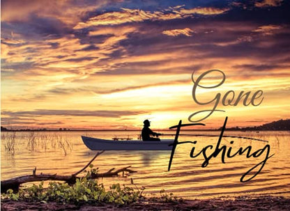 Fishing Funeral Guest Book: Celebration of Life Guest Book: Memorial Guest Book Condolence Book Remembrance Book for Funerals | Sign In Book with Registry Lines for Names, Contact & Messages