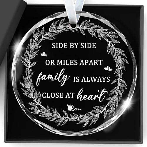 Christmas Ornaments Family Christmas Ornaments 2026 Long Distance Gifts - color: Family at Heart