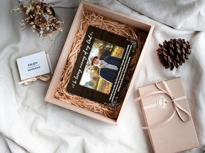 Memorial Picture Frame, In Loving Memory Picture Frame, Memorial Gifts, Loving Memory Of My Dad, Loss Of Loved One Condolences Grief Gifts, A(11) - size: Loving Memory Of My Dad