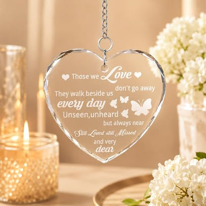 Memorial Sympathy Gifts for Loss of Loved One, Bereavement Remembrance Picture Frame for Loss of Mom Dad, In Memory of Loved One Gifts, Condolence Funeral Sentimental Gift, Rotating Frame Displays Two 4x6 Photos - size: Those We Love